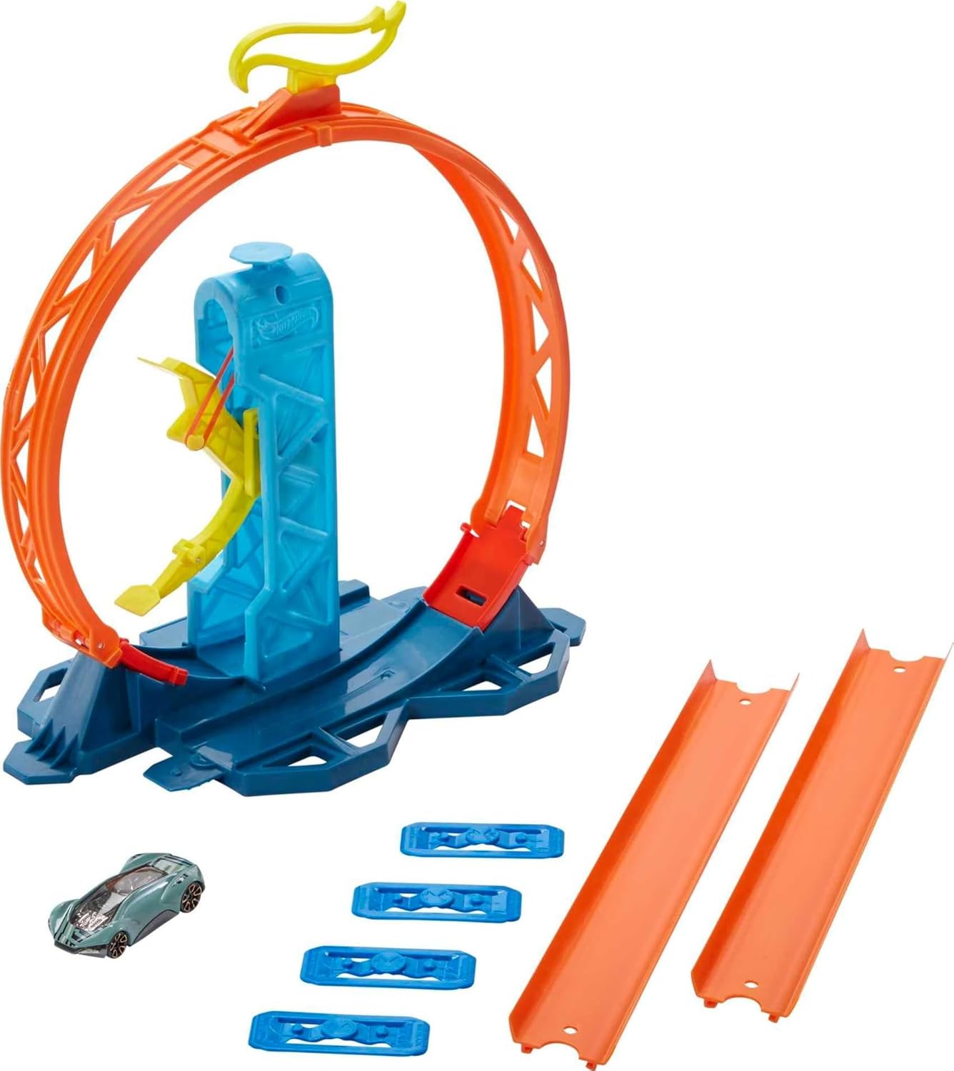 HOT WHEELS TRACK BUILDER UNLIMITED CONJUNTO DE LOOPS - MATTEL