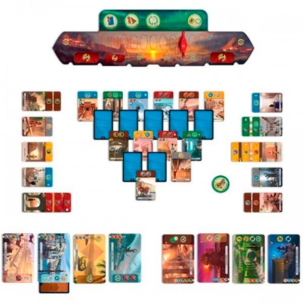 7 WONDERS DUEL JUEGO DE MESA - IRION Juguetería - 
