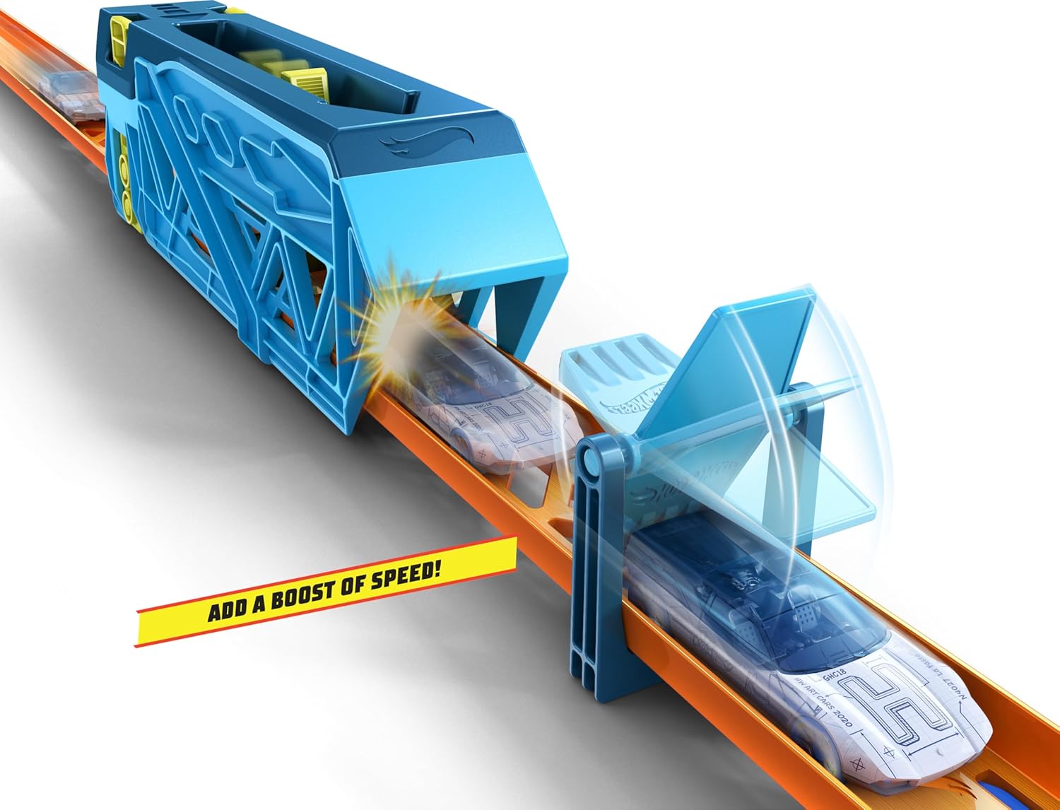 HOT WHEELS TRACK BUILDER UNLIMITED PISTA DE IMPULSO - MATTEL