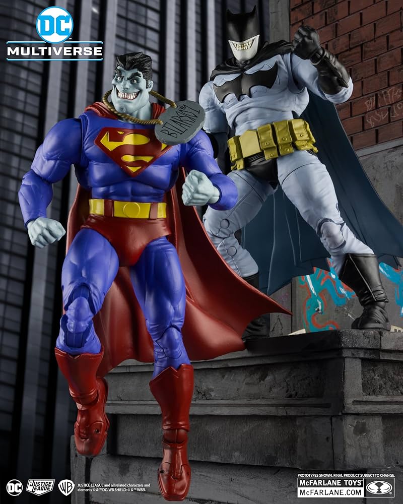 FIGURAS DC COLLECTOR BIZARRO & BATZARRO | MC FARLANE