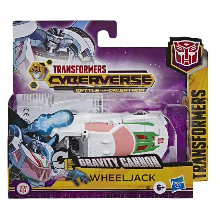 TRANSFORMERS CYBERVERSE WHEELJACK EN 1 PASO