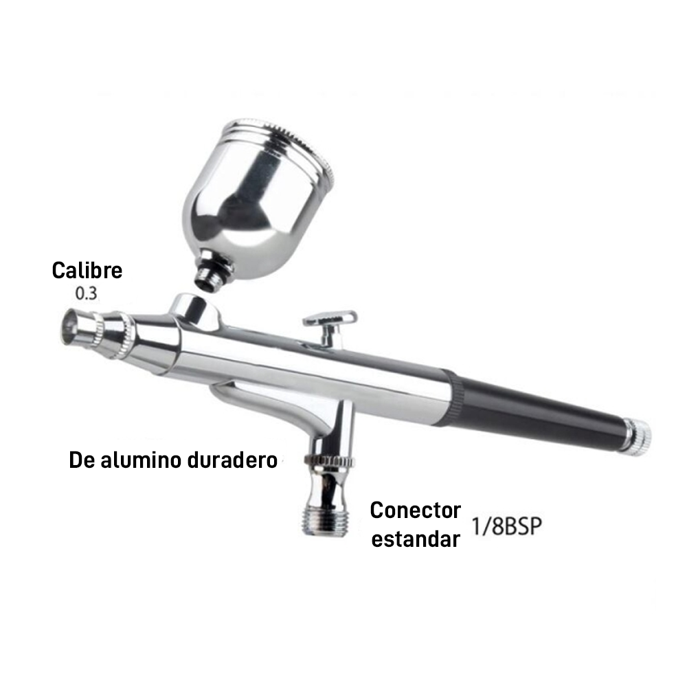 AEROGRAFO W ACTION AIRBRUSH | HI HIGH - IRION Juguetería - 