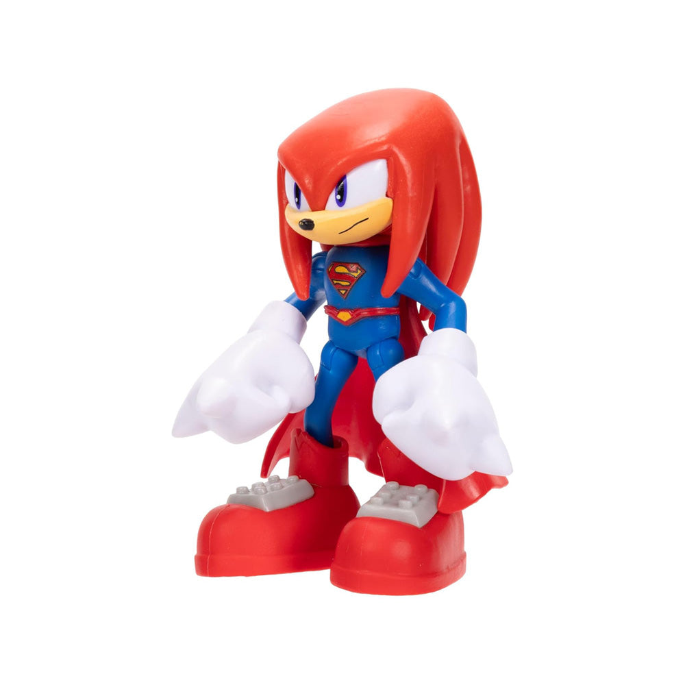 FIGURA KNUCKLES COMO SUPERMAN DC X SONIC