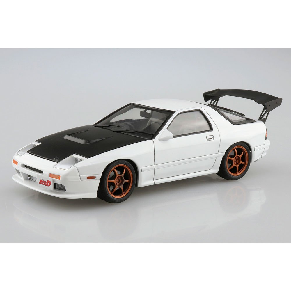 AOSHIMA INITIAL D RYOSUKE TAKAHASHI FC3S RX-7 HAKONE CONFRONTATION SPECIFICATIONS - IRION Juguetería - 