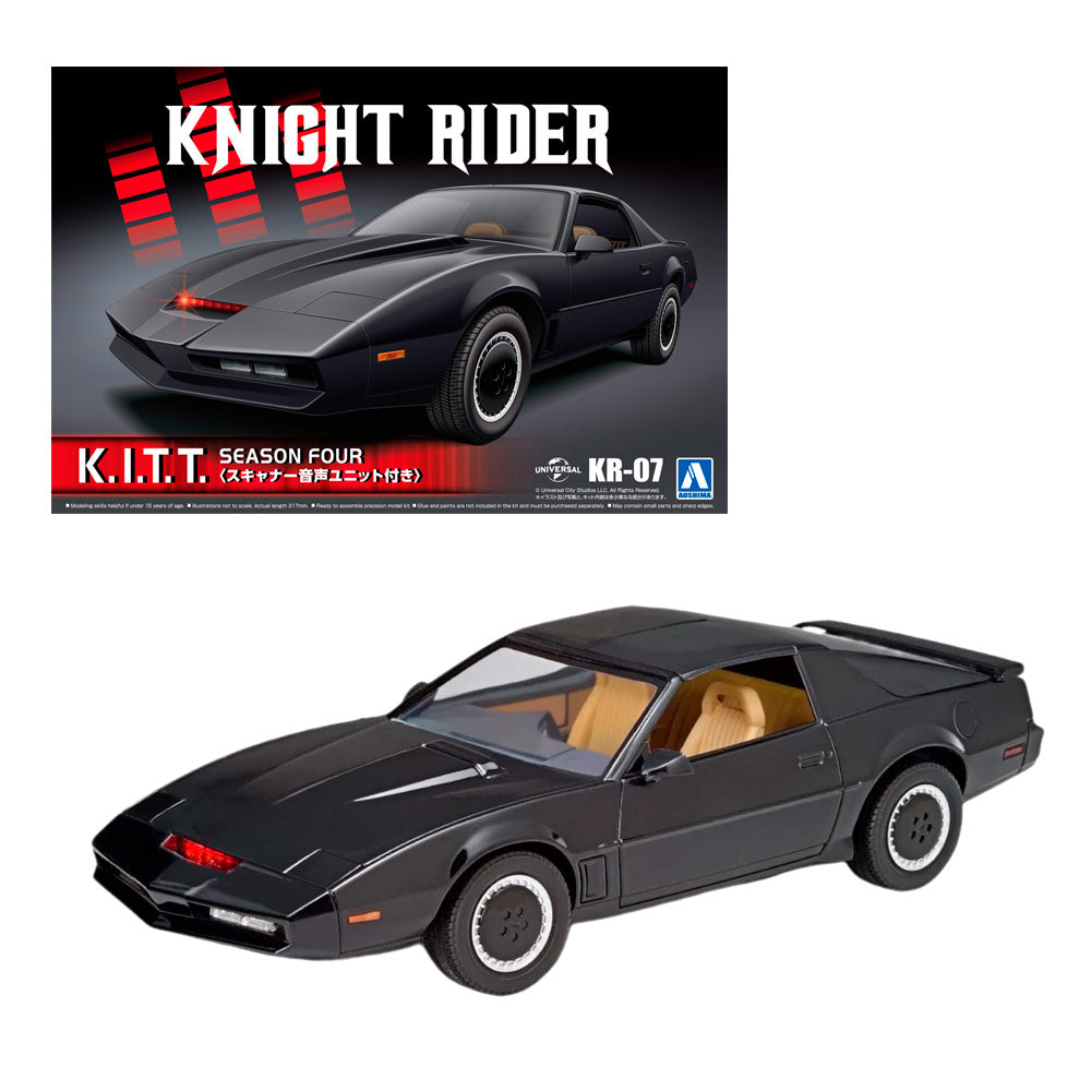 MAQUETA AOSHIMA KNIGHT RIDER K.I.T.T KNIGHT 2000 SEASON IV SCANNER AND SOUND UNIT