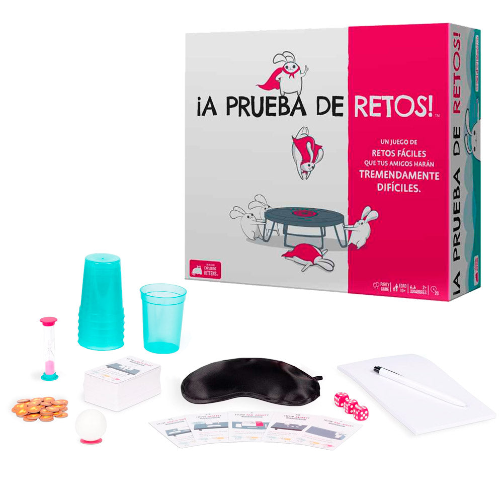 JUEGO DE MESA A PRUEBA DE RETOS