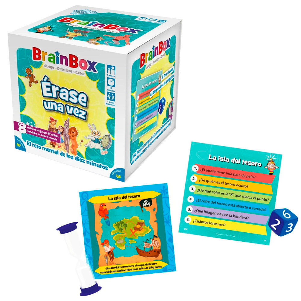 JUEGO DE MESA BRAINBOX ÉRASE UNA VEZ