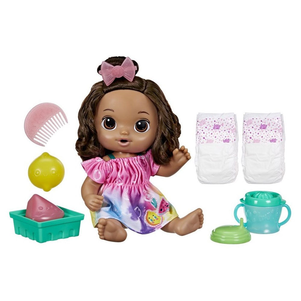 BABY ALIVE BEBÉ BEBIDAS DE FRUTAS 30 CM - IRION Juguetería - 