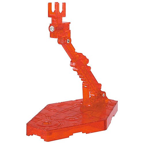 BANDAI ACTION BASE 2 SPARKLE CLEAR RED