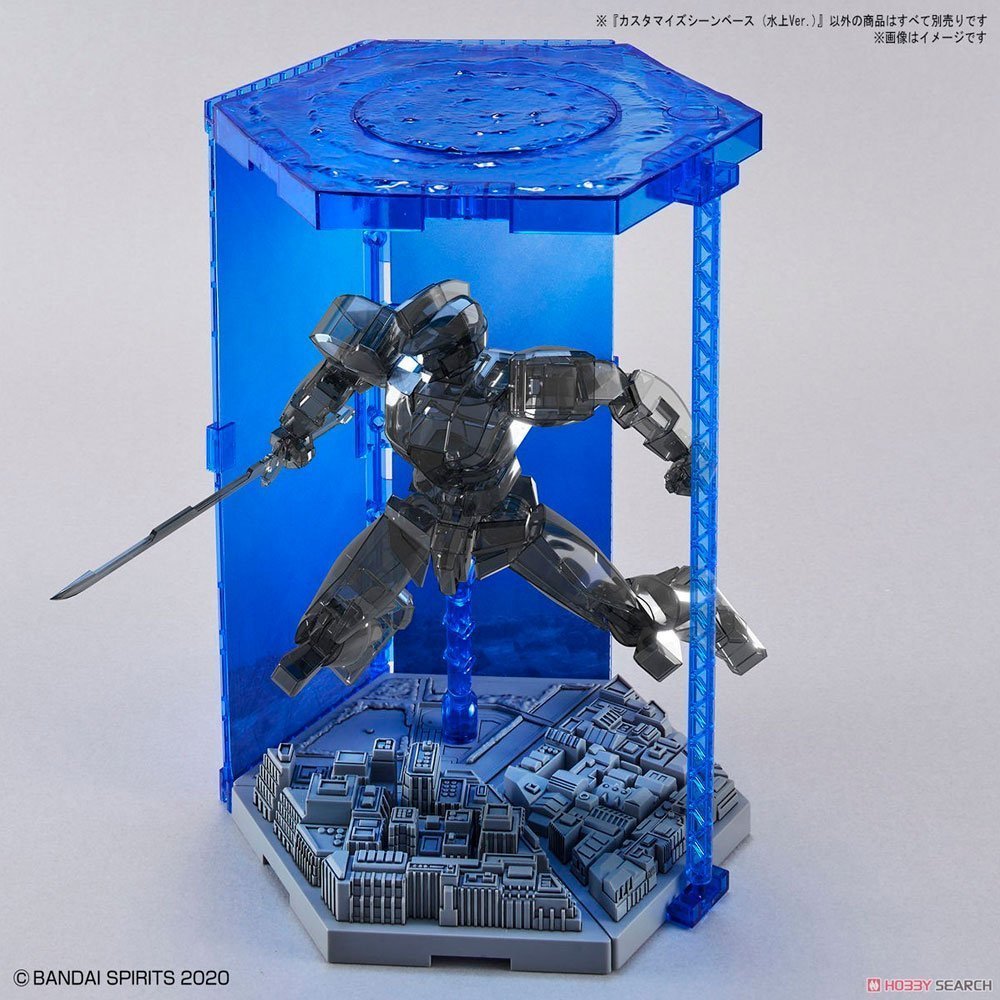 BANDAI CUSTOMIZE SCENE BASE (WATER FIELD VER.) - IRION Juguetería - 