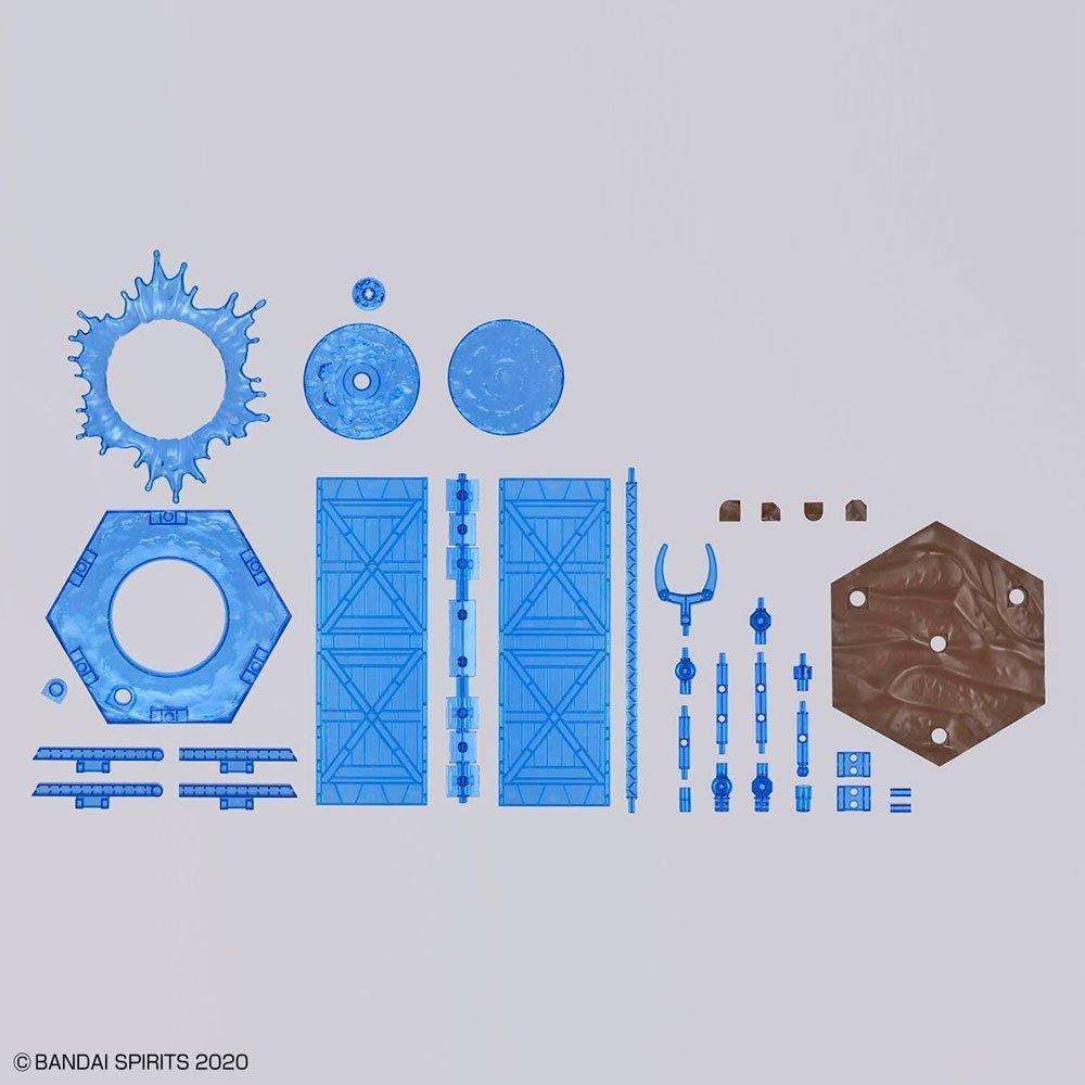BANDAI CUSTOMIZE SCENE BASE (WATER FIELD VER.) - IRION Juguetería - 