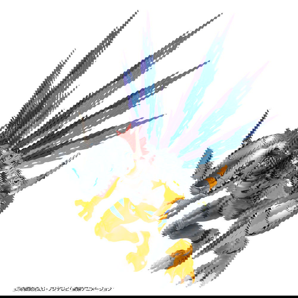 BANDAI FIGURE-RISE STANDARD AMPLIFIED METALGREYMON (VACCINE) - IRION Juguetería - 