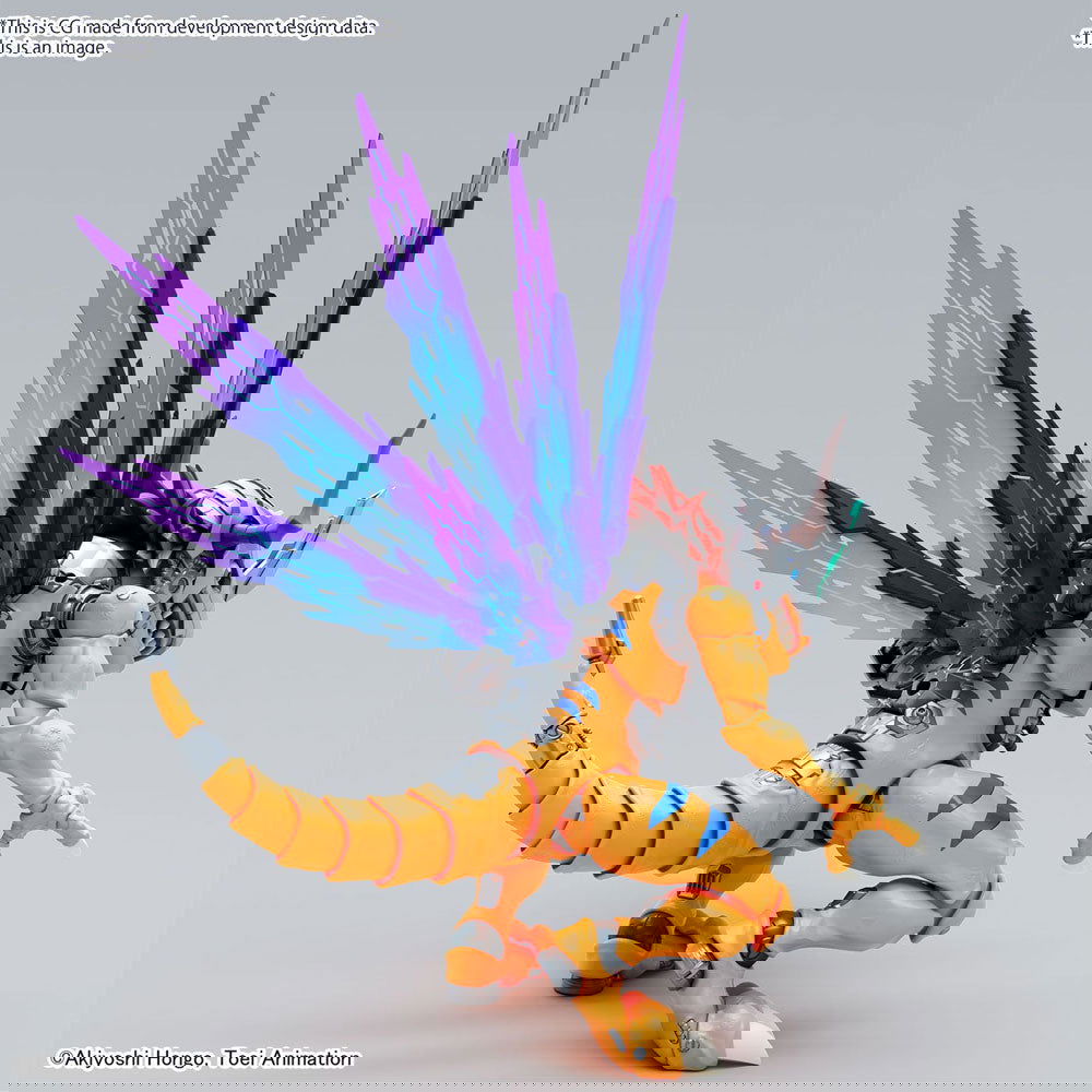 BANDAI FIGURE-RISE STANDARD AMPLIFIED METALGREYMON (VACCINE) - IRION Juguetería - 