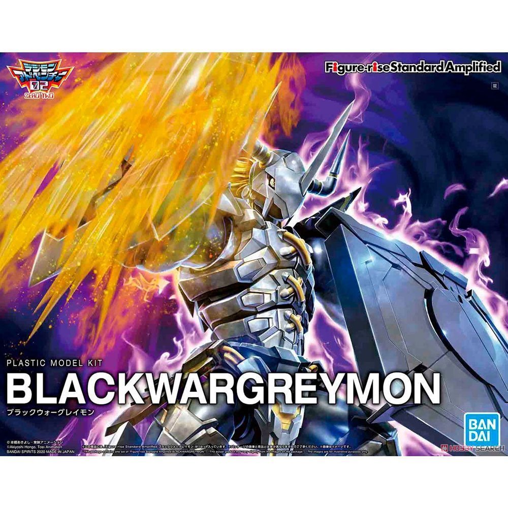 BANDAI FIGURE-RISE STANDARD DIGIMON BLACKWARGREYMON [AMPLIFIED] - IRION Juguetería - 