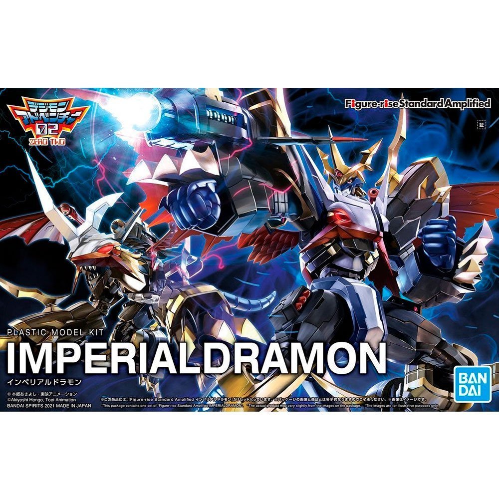 BANDAI FIGURE-RISE STANDARD IMPERIALDRAMON (AMPLIFIED) - IRION Juguetería - 