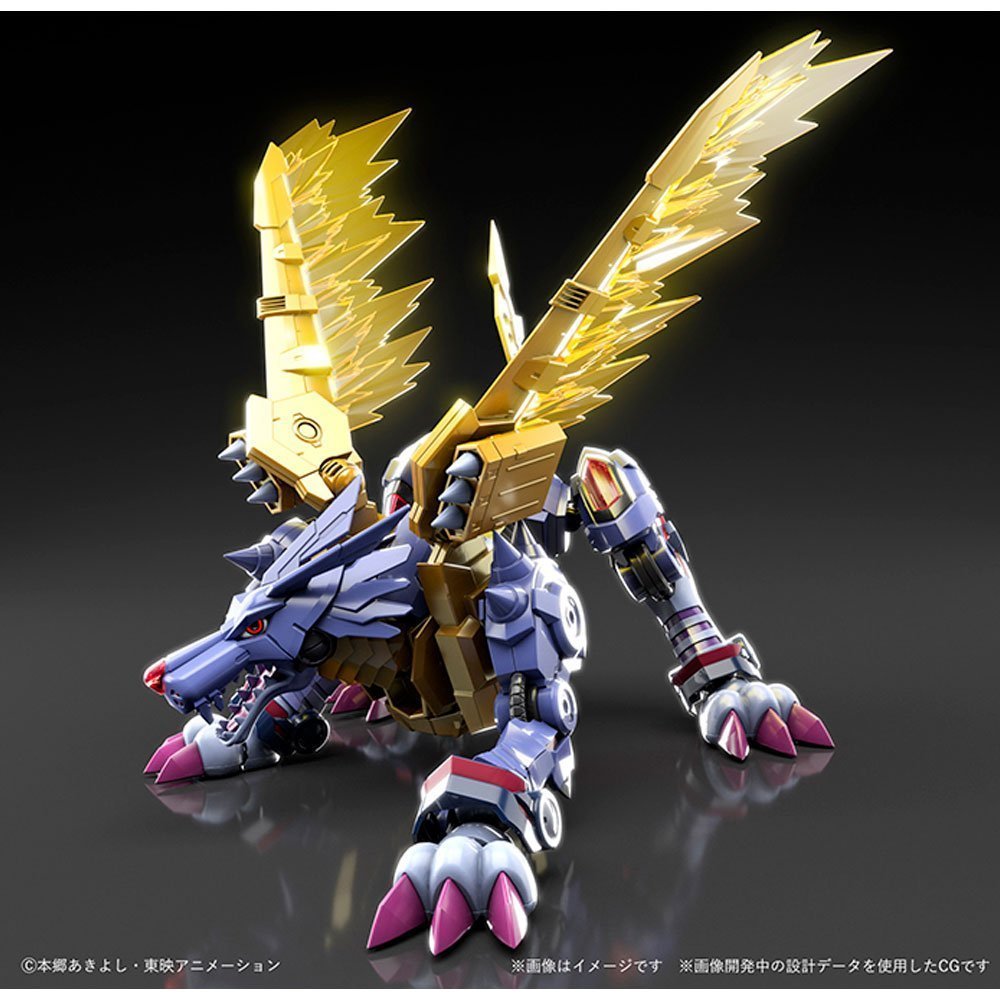 BANDAI FIGURE-RISE STANDARD METALGARURUMON (AMPLIFIED) - IRION Juguetería - 