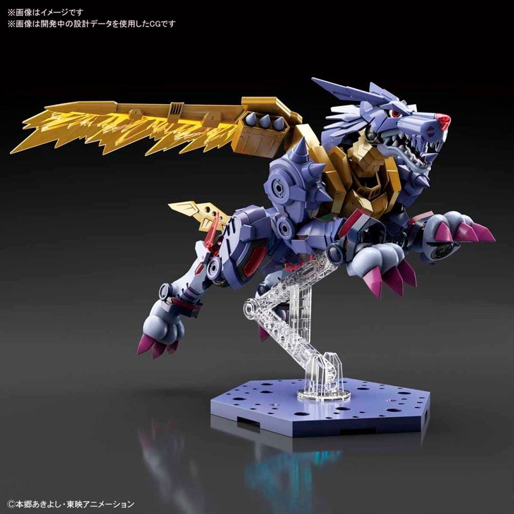 BANDAI FIGURE-RISE STANDARD METALGARURUMON (AMPLIFIED) - IRION Juguetería - 