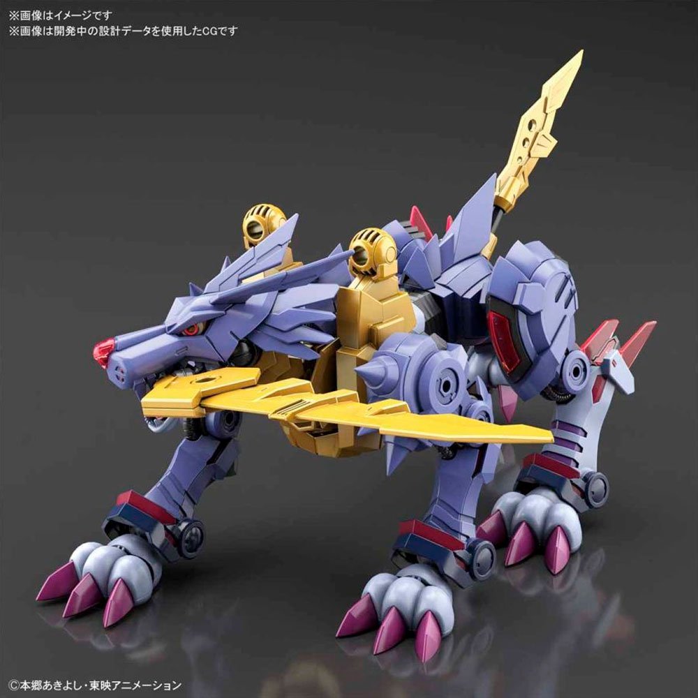 BANDAI FIGURE-RISE STANDARD METALGARURUMON (AMPLIFIED) - IRION Juguetería - 