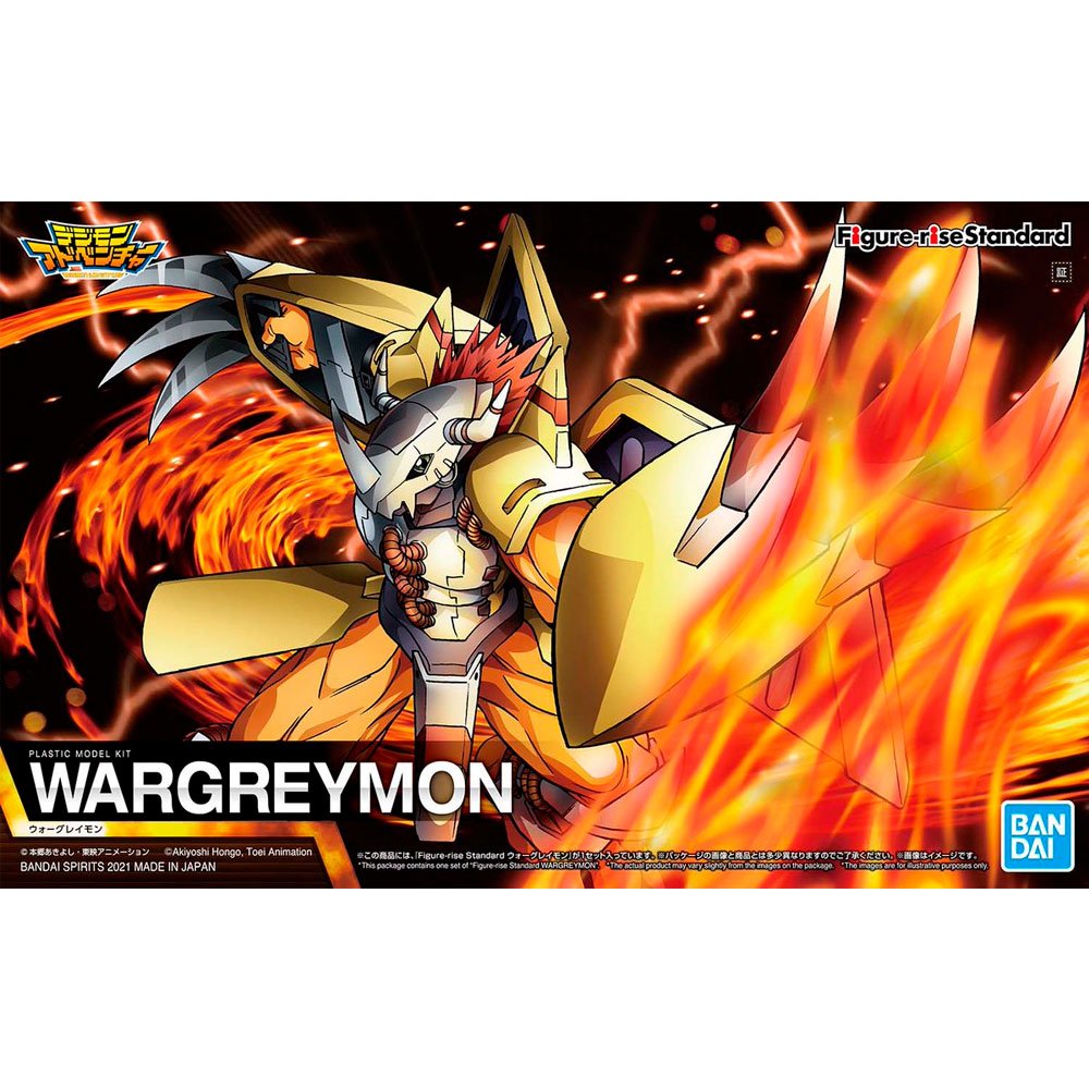 BANDAI FIGURE-RISE STANDARD WARGREYMON - IRION Juguetería - 