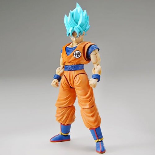 BANDAI FIGURE RISE STANDARD SUPER SAIYAN BLUE SON GOKOU (RENEWAL) - IRION Juguetería - 