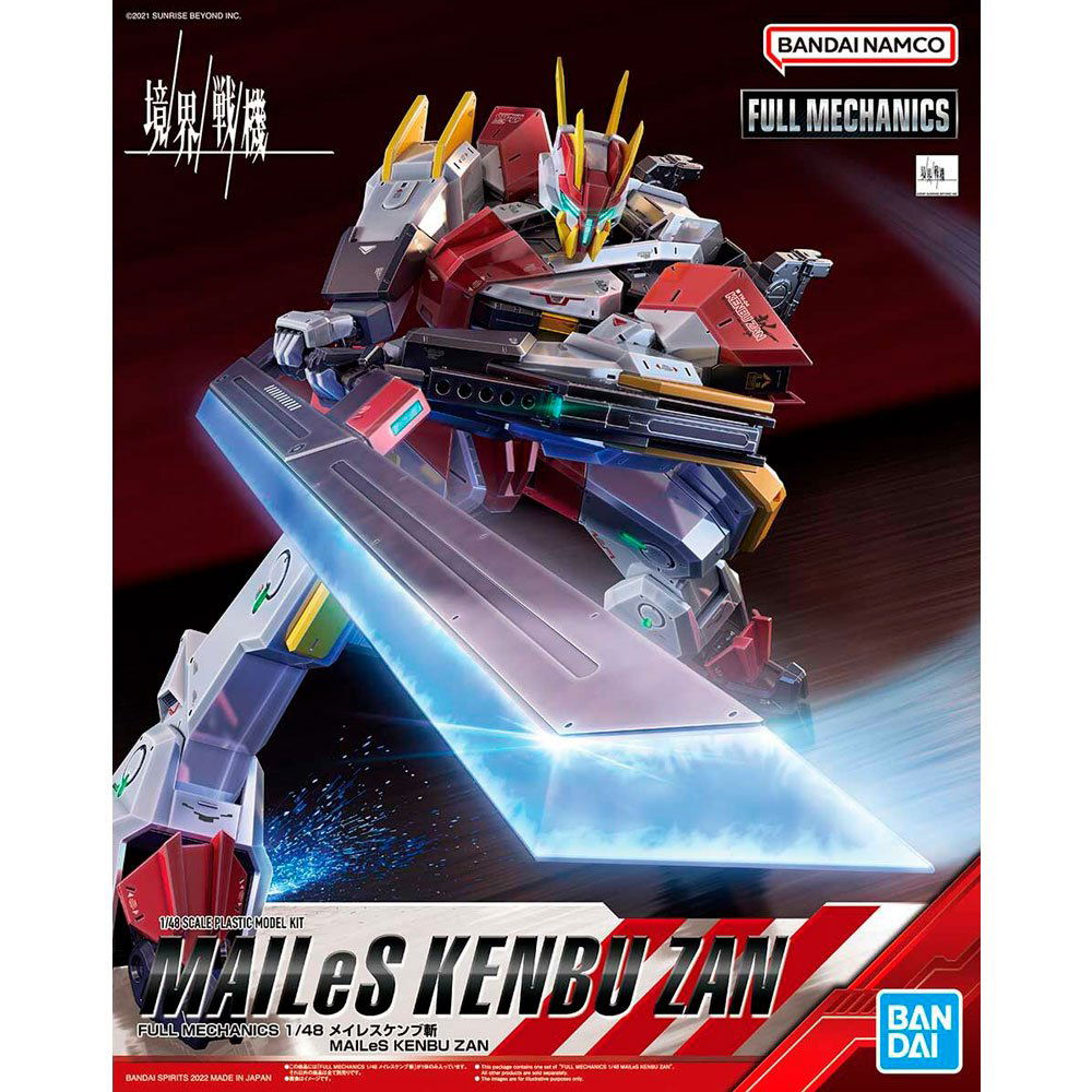 BANDAI FULL MECHANICS MAILES KENBU ZAN - IRION Juguetería - 