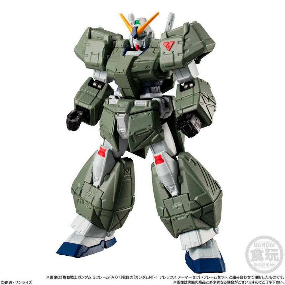 BANDAI GFRAME EX01 MS-18E KAMPFER & RX-78NT-1FA GUNDAM NT-1 ALEX-FULL ARMOR EQUIPMENT SET - IRION Juguetería - 