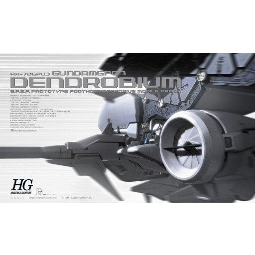 BANDAI HG GUNDAM GP03 DENDROBIUM - IRION Juguetería - 