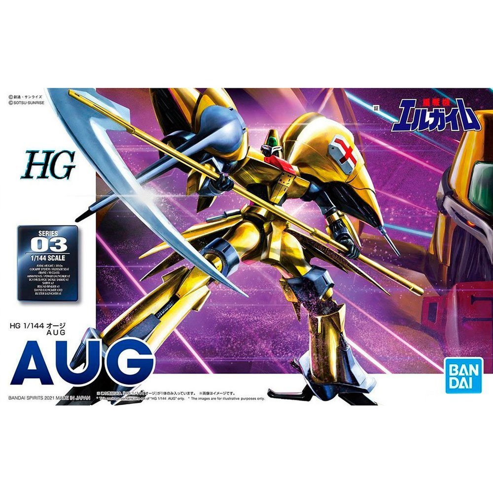 BANDAI HG HEAVY METAL L-GAIM AUG - IRION Juguetería - 