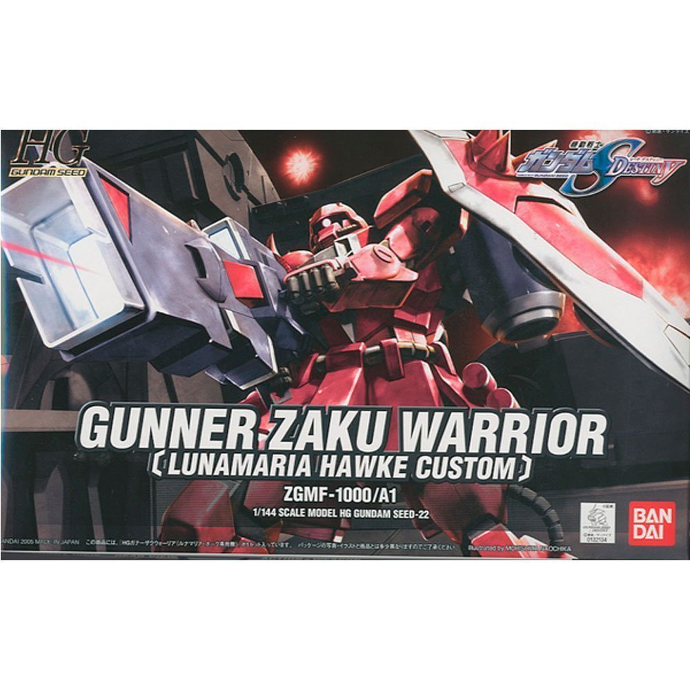 BANDAI HG MOBILE LUNAMARIA GUNNER ZAKU WARRIOR - IRION Juguetería - 