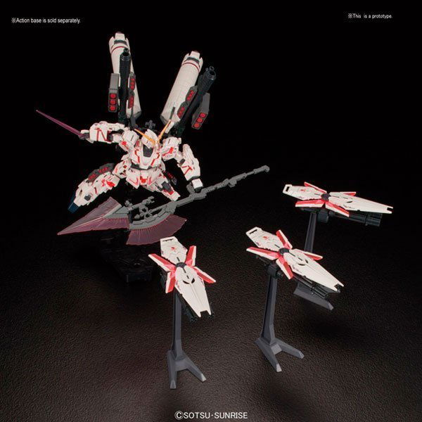 BANDAI HG MOBILE RX-0 FULL ARMOR UNICORN GUNDAM - IRION Juguetería - 