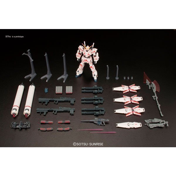 BANDAI HG MOBILE RX-0 FULL ARMOR UNICORN GUNDAM - IRION Juguetería - 