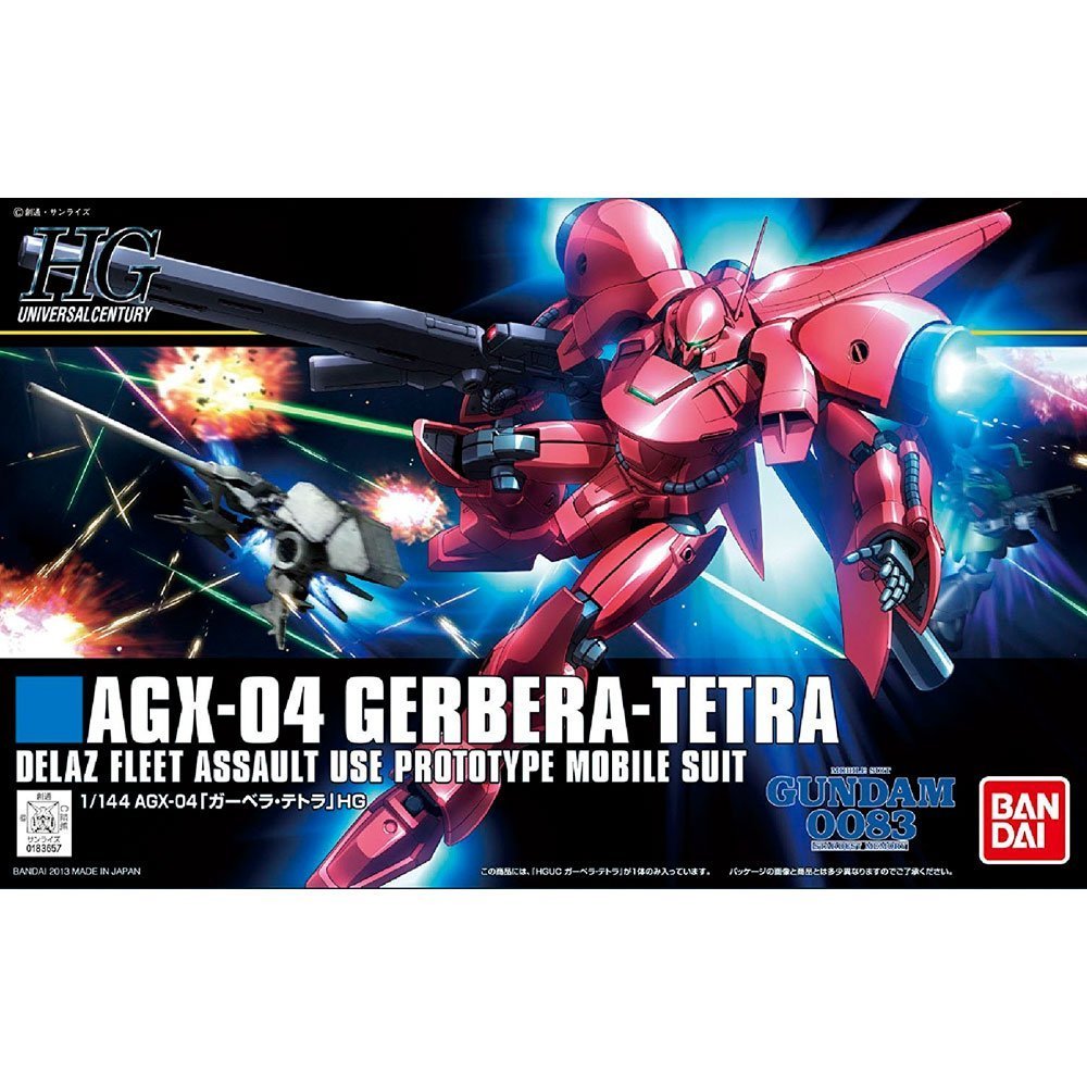 BANDAI HG MOBILE SUIT AGX-04 GERBERA-TETRA - IRION Juguetería - 