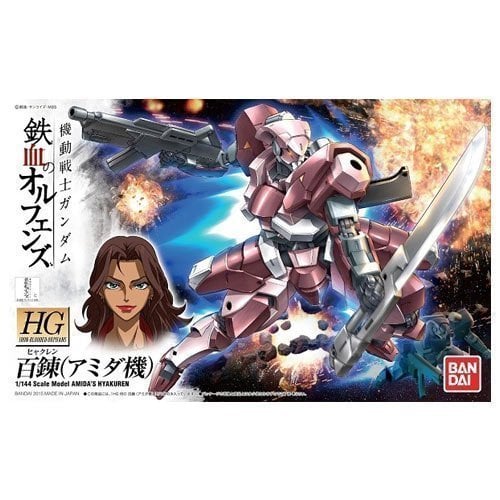 BANDAI HG MOBILE SUIT AMIDA’S HYAKUREN - IRION Juguetería - 