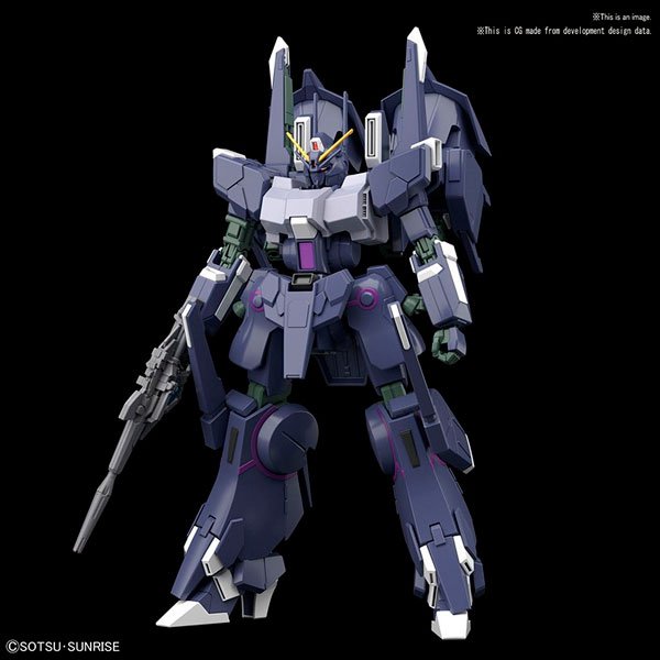 BANDAI HG MOBILE SUIT ARX-014S SILVER BULLET SUPPRESSOR - IRION Juguetería - 