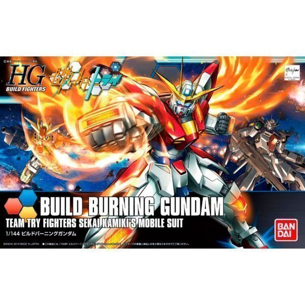 BANDAI HG MOBILE SUIT BUILD BURNING GUNDAM - IRION Juguetería - 