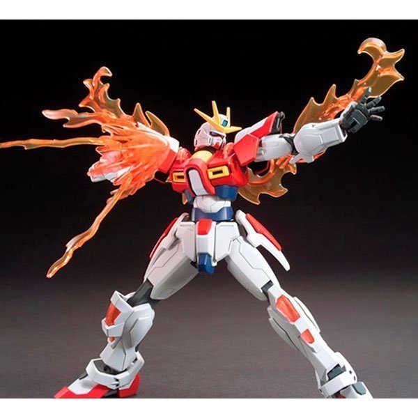 BANDAI HG MOBILE SUIT BUILD BURNING GUNDAM - IRION Juguetería - 
