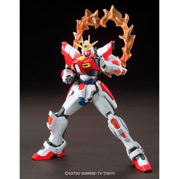 BANDAI HG MOBILE SUIT BUILD BURNING GUNDAM - IRION Juguetería - 