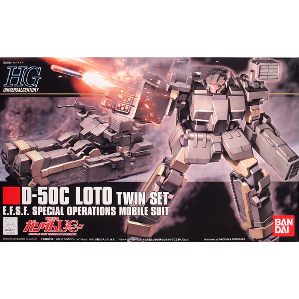 BANDAI HG MOBILE SUIT D-50C LOTO TWIN SET - IRION Juguetería - 