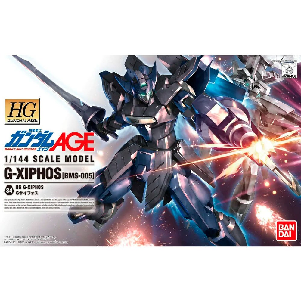 BANDAI HG MOBILE SUIT G-XIPHOS [BMS-005] - IRION Juguetería - 