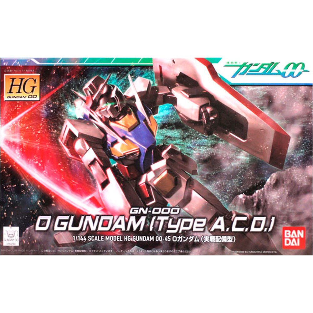 BANDAI HG MOBILE SUIT GN-000 O GUNDAM - IRION Juguetería - 