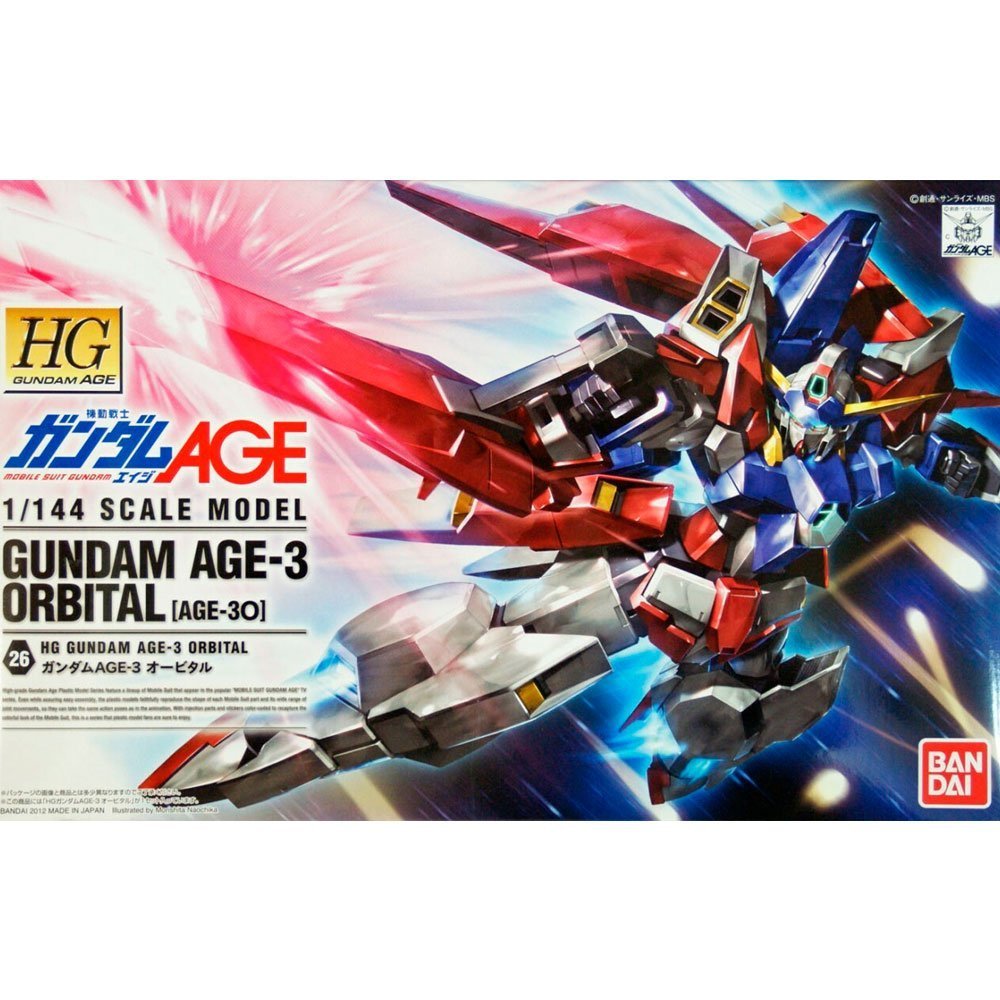 BANDAI HG MOBILE SUIT GUNDAM AGE-3 ORBITAL - IRION Juguetería - 