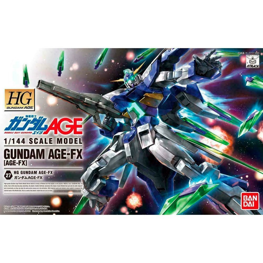 BANDAI HG MOBILE SUIT GUNDAM AGE-FX - IRION Juguetería - 