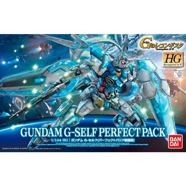 BANDAI HG MOBILE SUIT GUNDAM G-SELF PERFECT PACK - IRION Juguetería - 