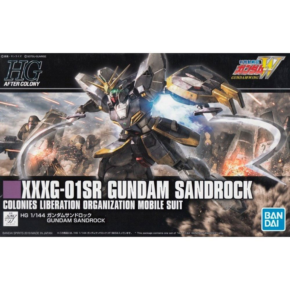 BANDAI HG MOBILE SUIT GUNDAM SANDROCK - IRION Juguetería - 