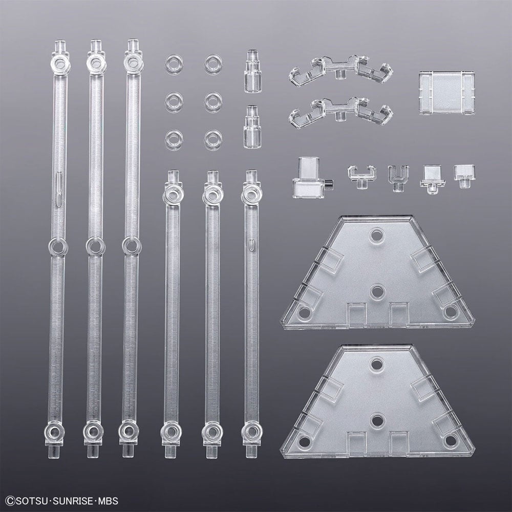BANDAI HG MOBILE SUIT GUNDAM: WITCH FROM MERCURY WEAPON DISPLAY BASE - IRION Juguetería - 