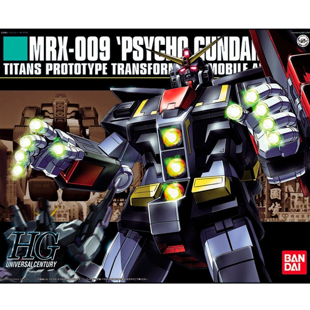 BANDAI HG MOBILE SUIT MRX-009 PSYCHO GUNDAM - IRION Juguetería - 