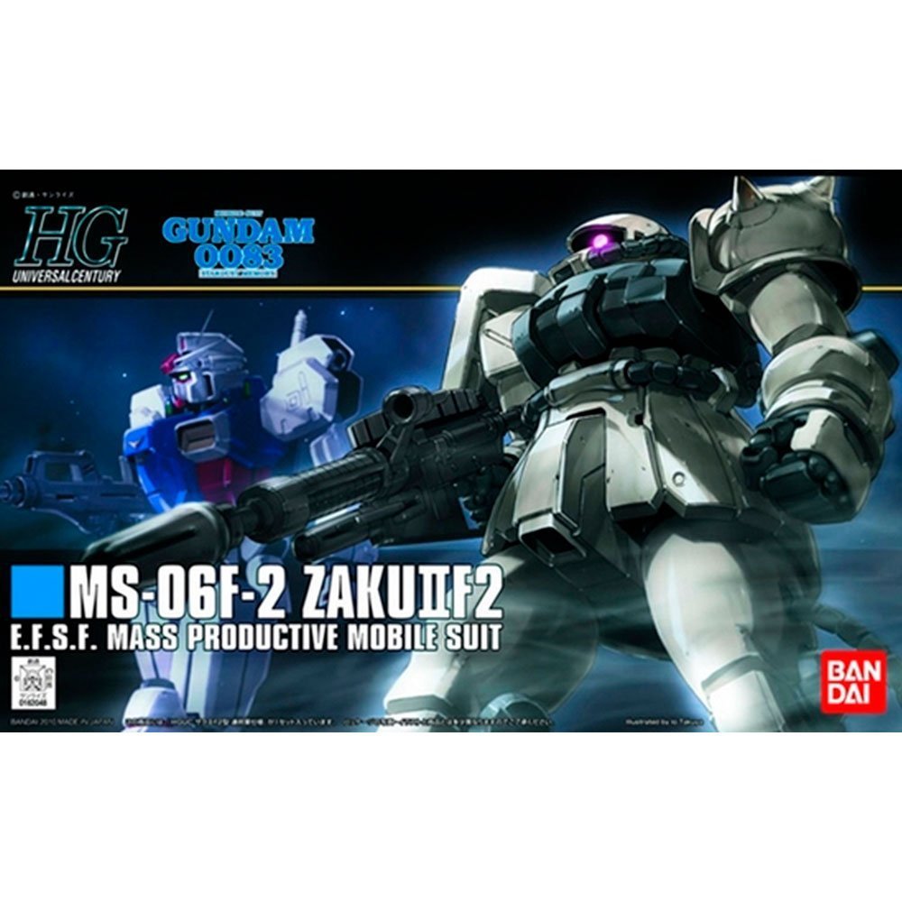 BANDAI HG MOBILE SUIT MS-06F-2 ZAKU II F2 TYPE - IRION Juguetería - 
