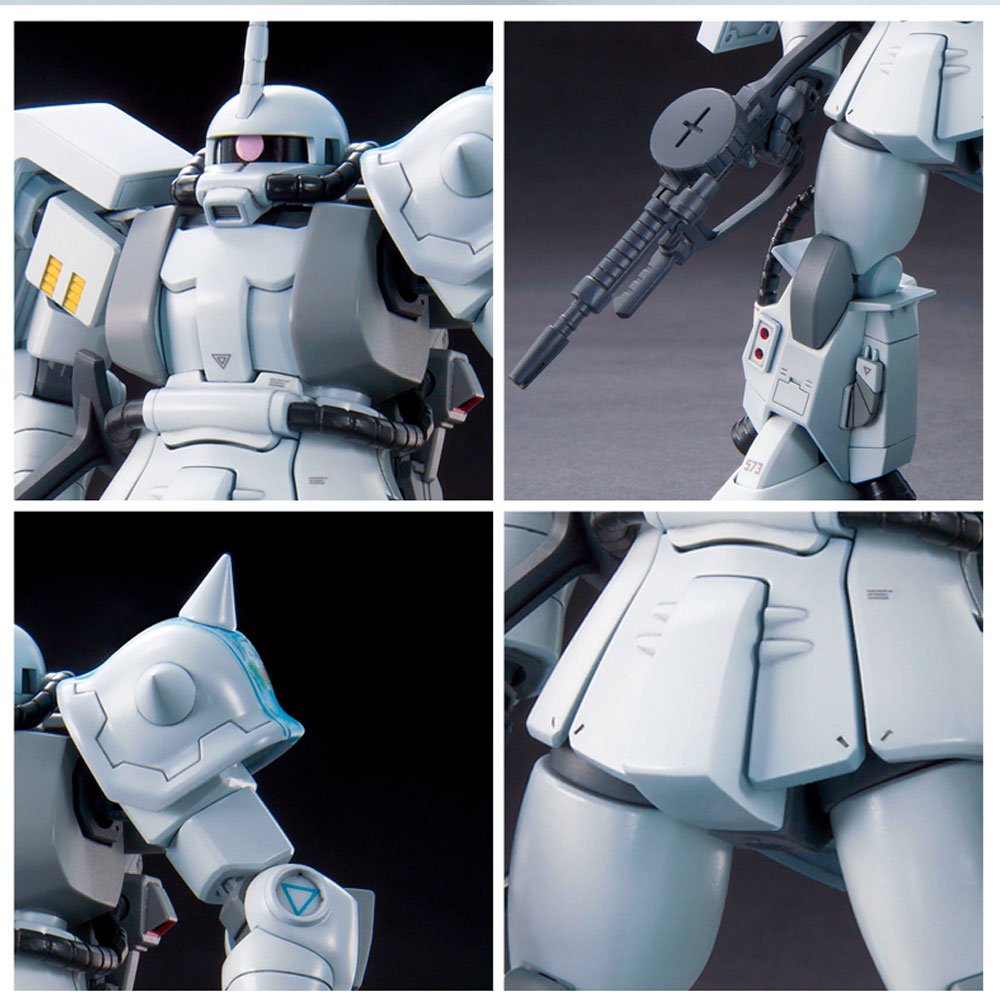 BANDAI HG MOBILE SUIT MS-06R-1A ZAKU II - IRION Juguetería - 