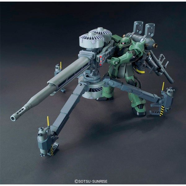 BANDAI HG MOBILE SUIT MS-06 ZAKU II + BIG GUN SET - IRION Juguetería - 