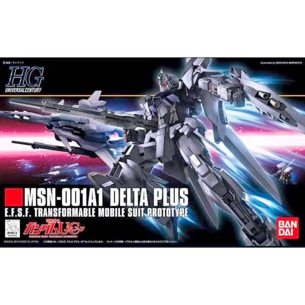 BANDAI HG MOBILE SUIT MSN-001A1 GUNDAM DELTA PLUS - IRION Juguetería - 